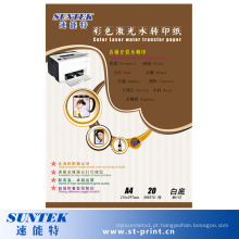 Papel de transferência da impressão da água do papel da etiqueta do decalque do laser (STC-T07)